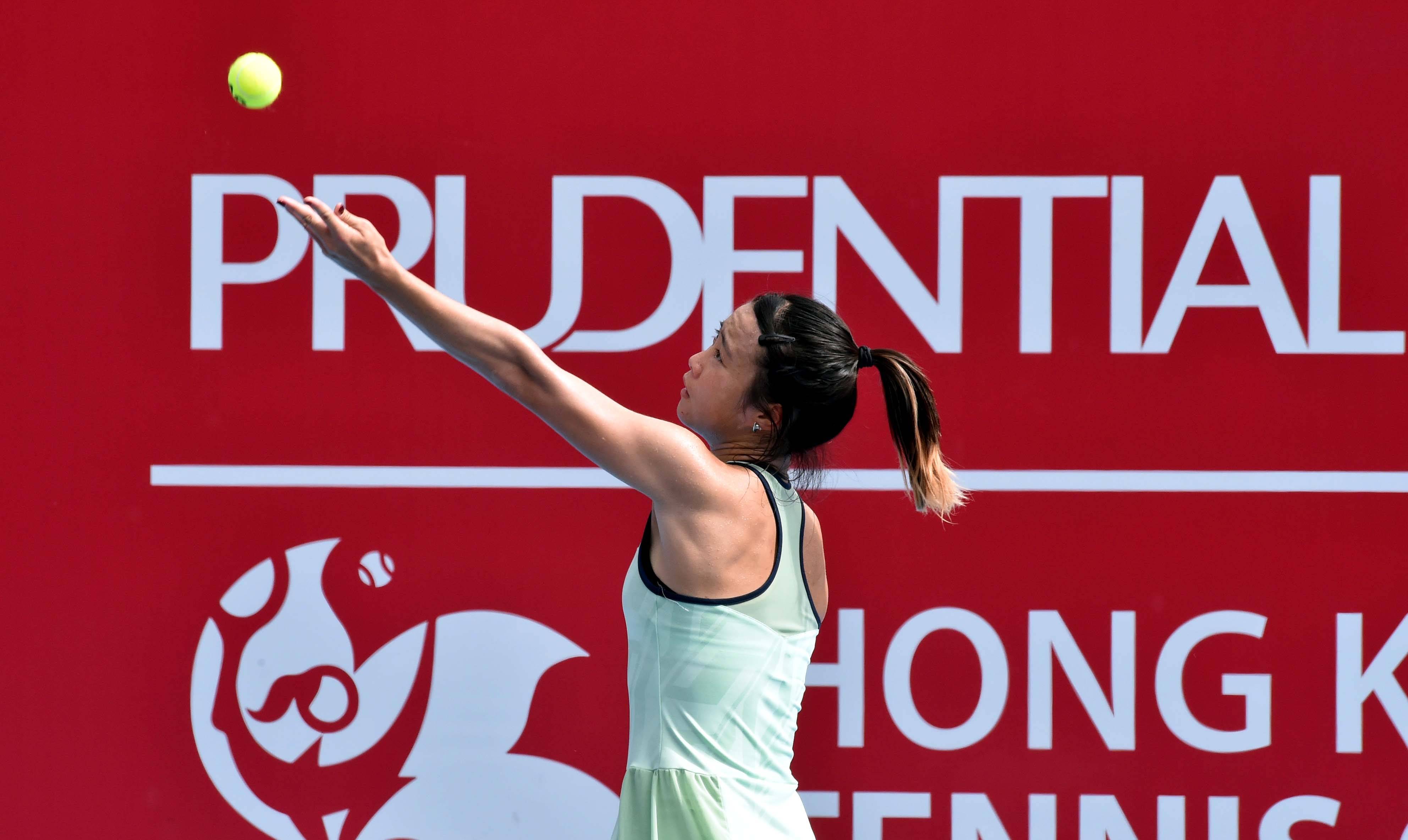 （体育）香港网球公开赛：资格赛赛况