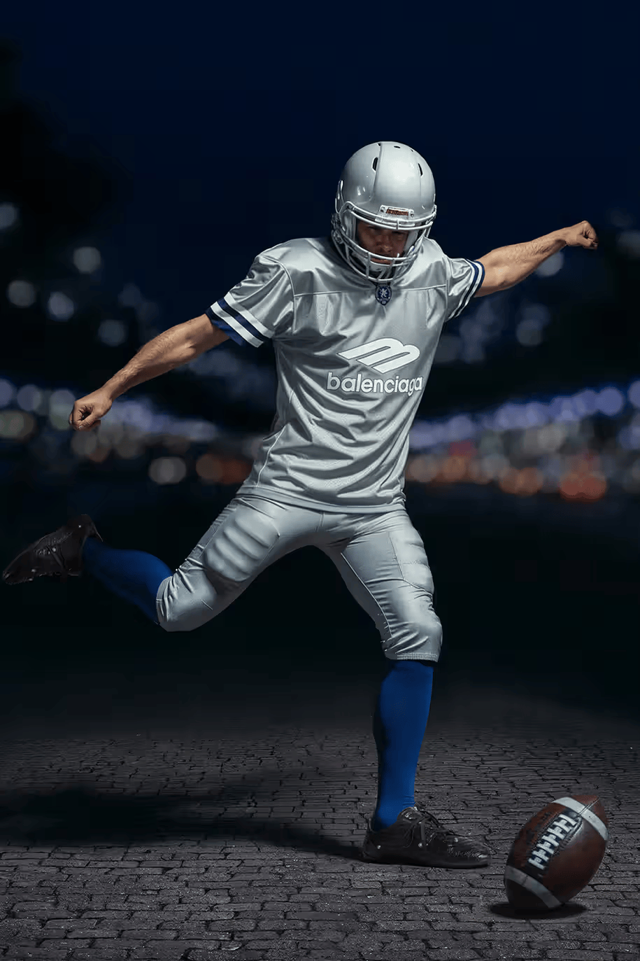 Balenciaga发布橄榄球系列
