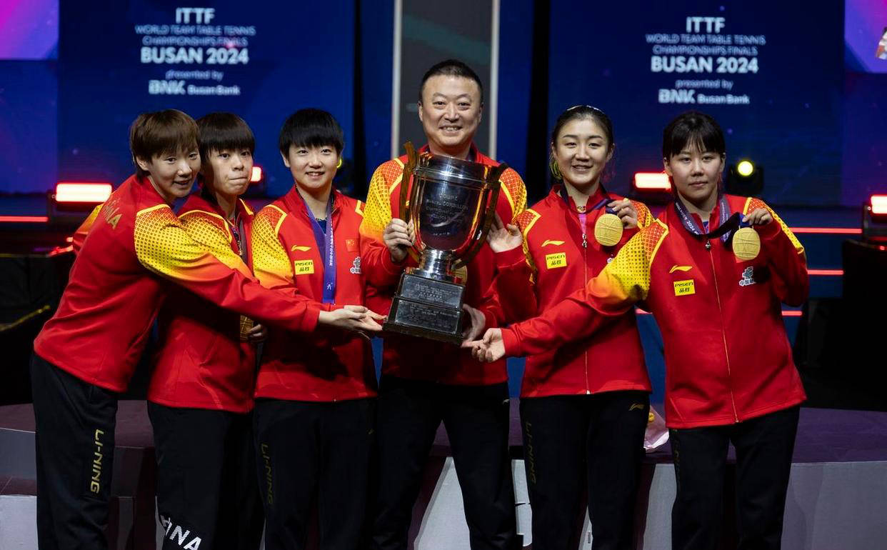 乒乓球世界排名出炉，孙颖莎保持领先，温特大幅上升