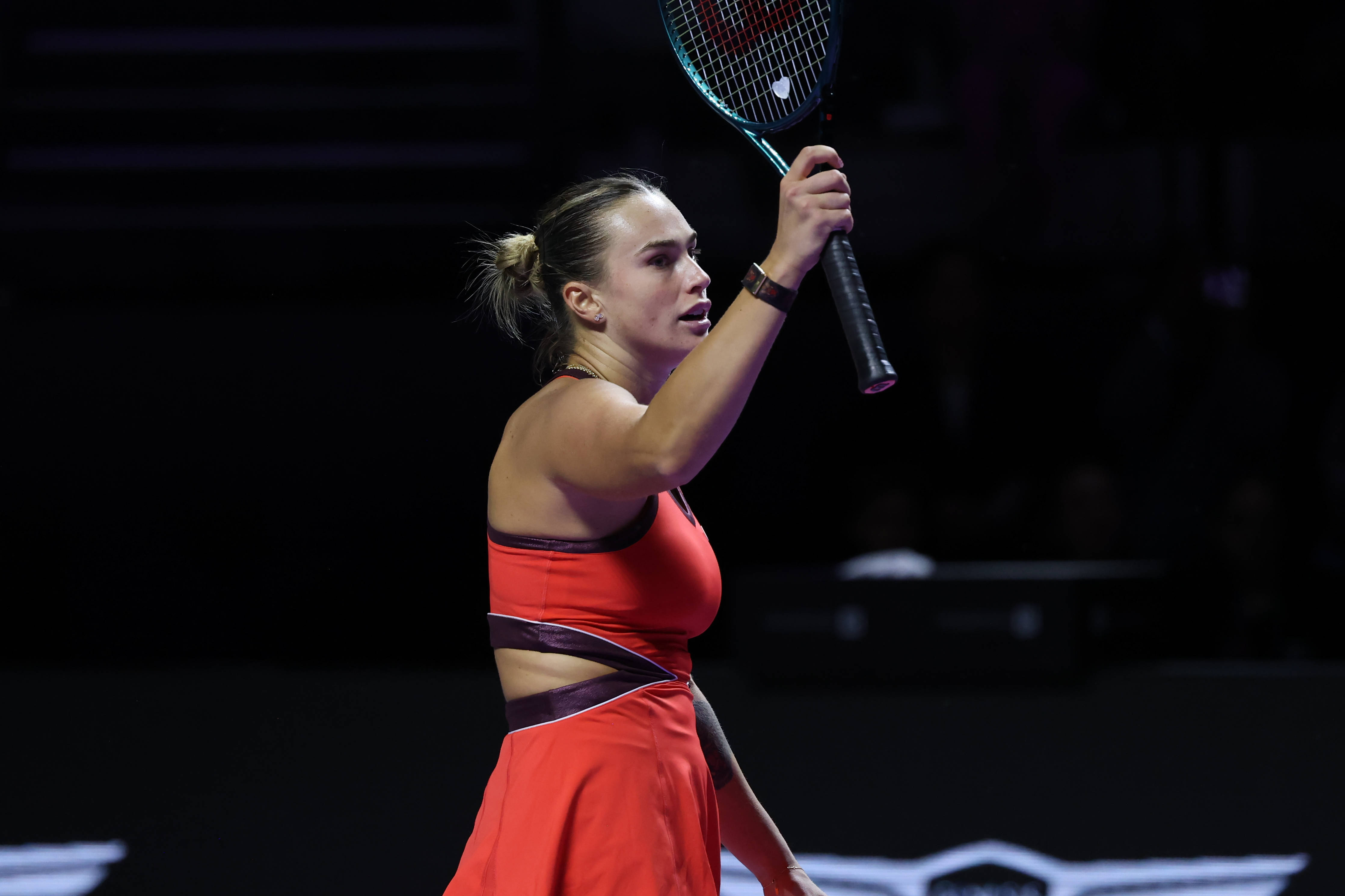 （体育）网球——WTA年终总决赛：萨巴伦卡胜佩古拉