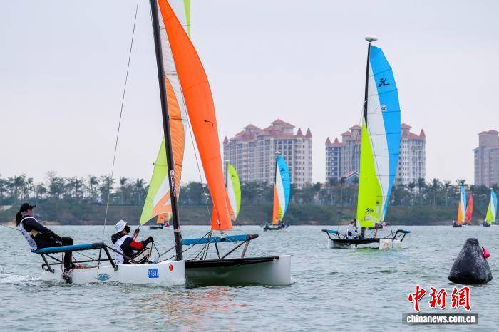 2025海南“南渡江”国际帆船邀请赛开赛