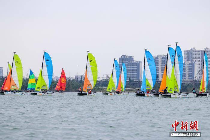 2025海南“南渡江”国际帆船邀请赛开赛