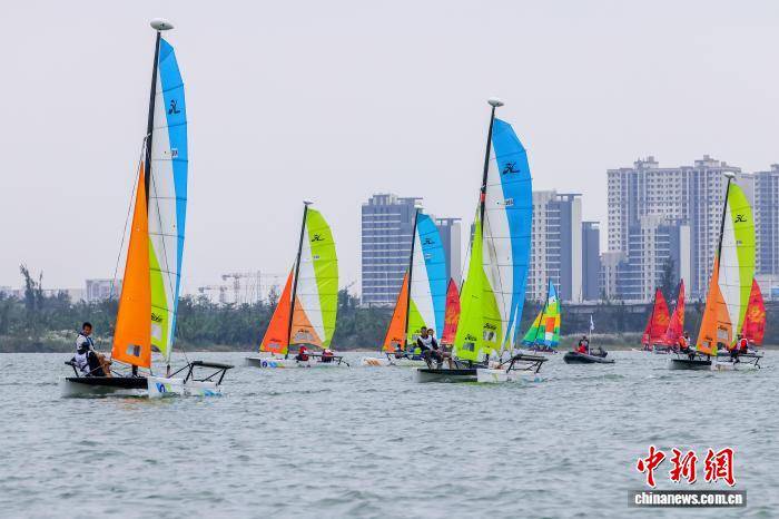 2025海南“南渡江”国际帆船邀请赛开赛